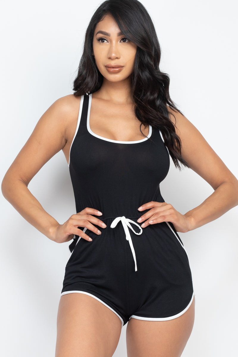 Racer Back Romper