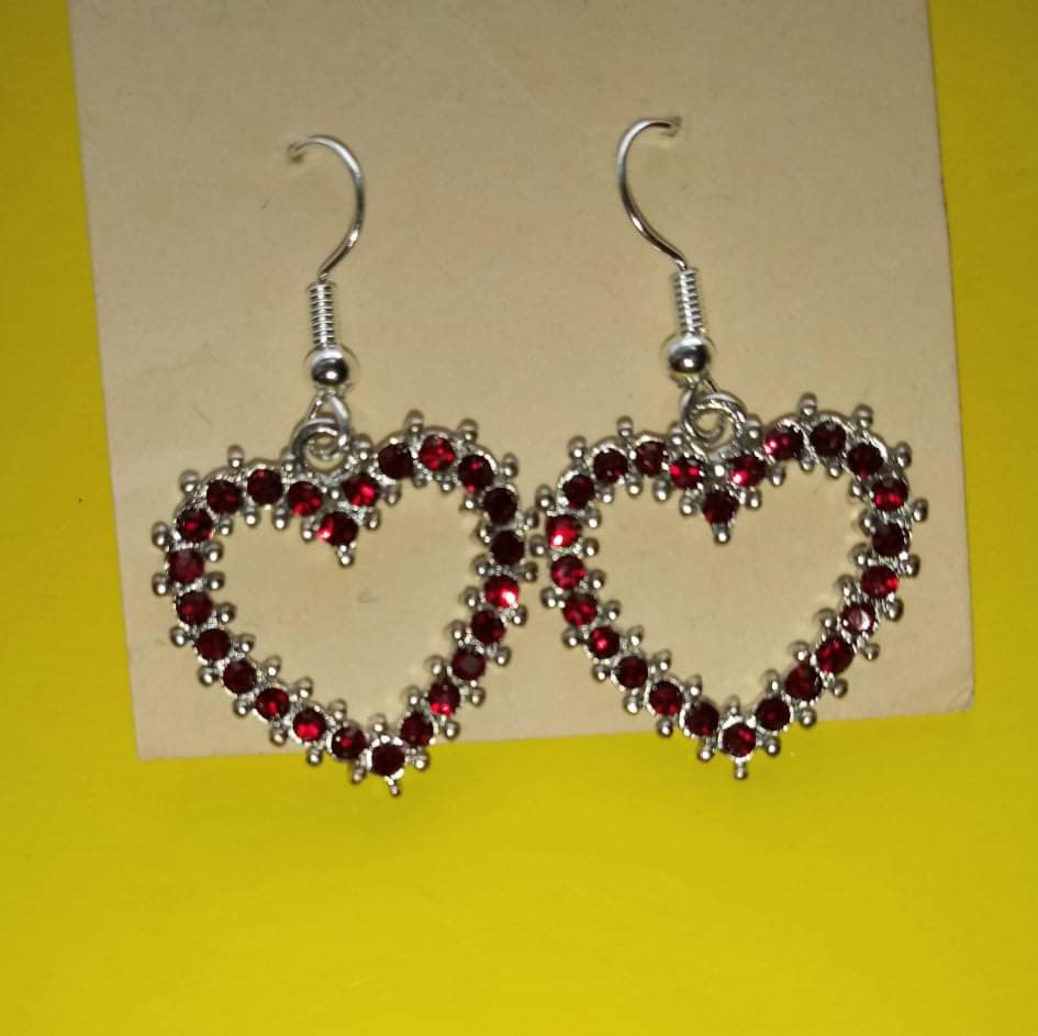 Heart earrings