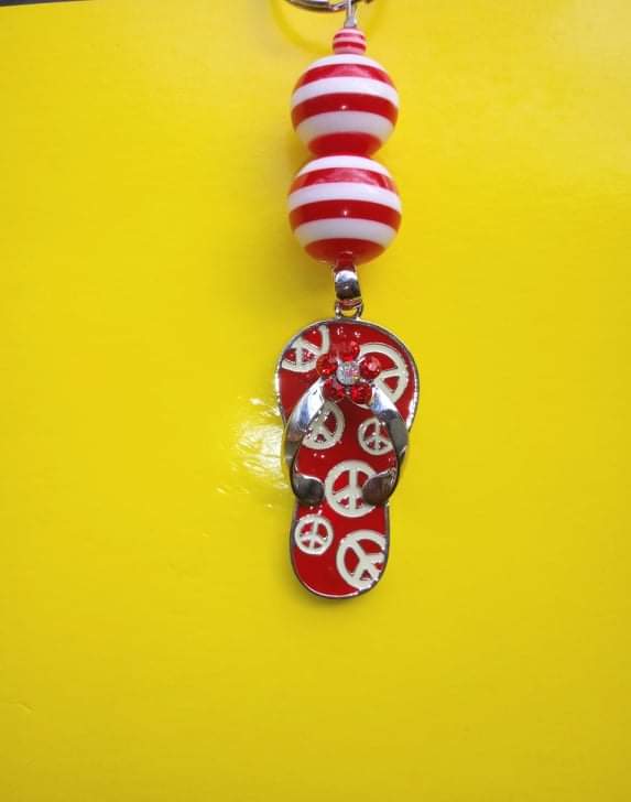 Peace and flip flops